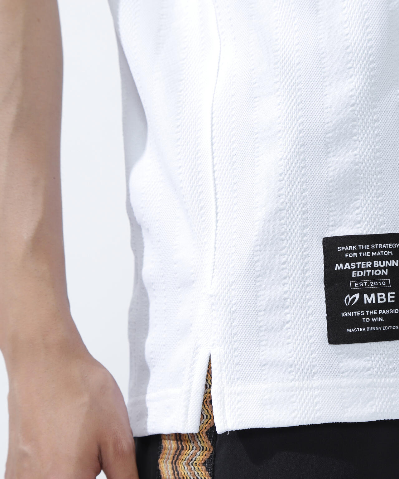 エコペットストレッチタックジャガード半袖カットソー