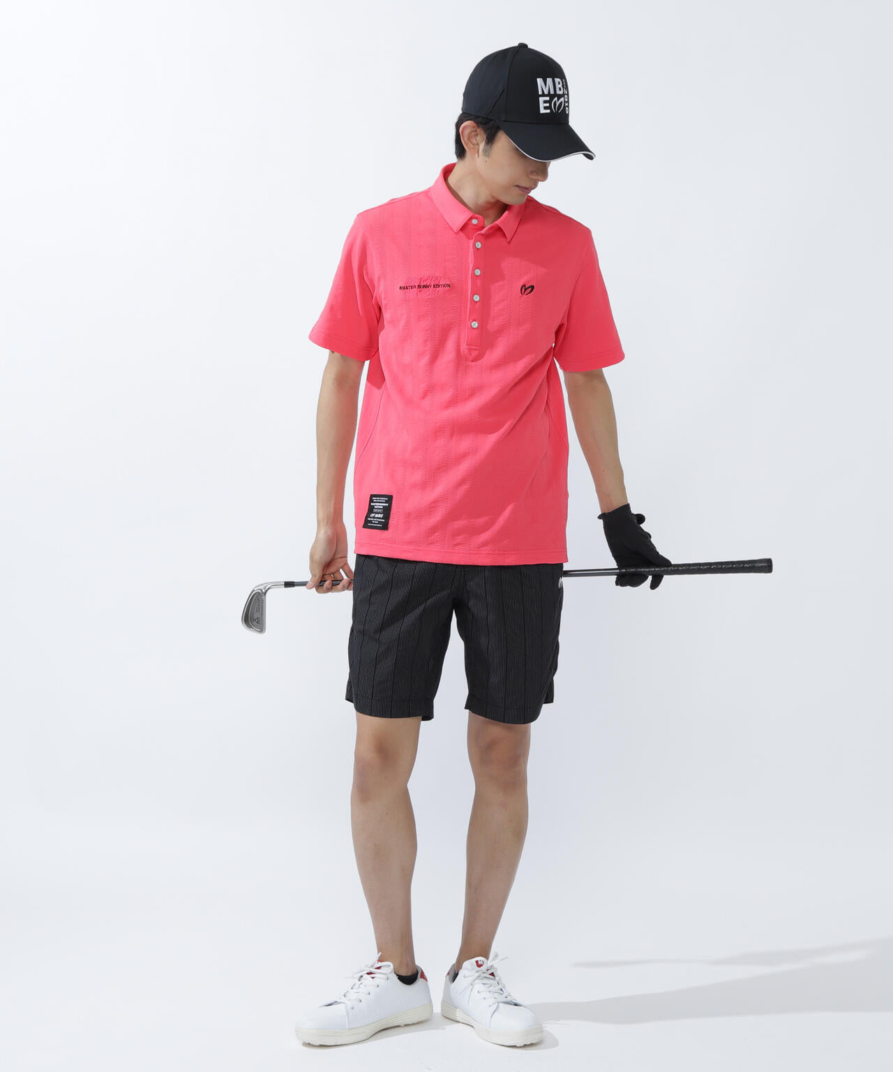 エコペットストレッチタックジャガード半袖カットソー