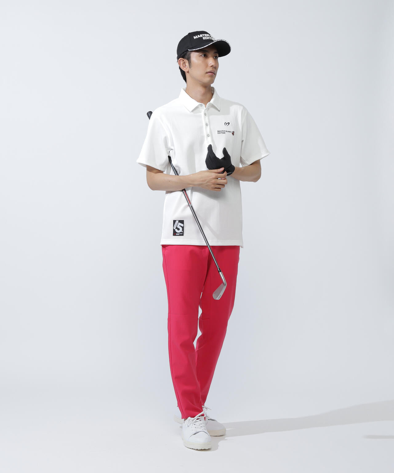 【SWAGGY BUNNY】ポップコーンハニカム半袖ポロシャツ