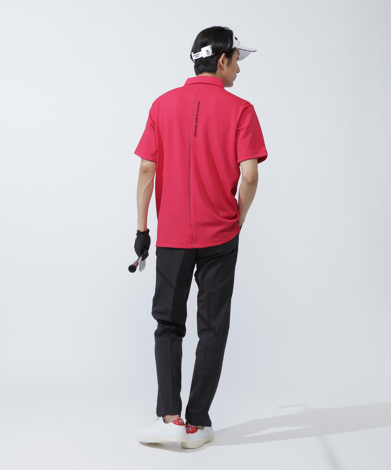 【SWAGGY BUNNY】ポップコーンハニカム半袖ポロシャツ