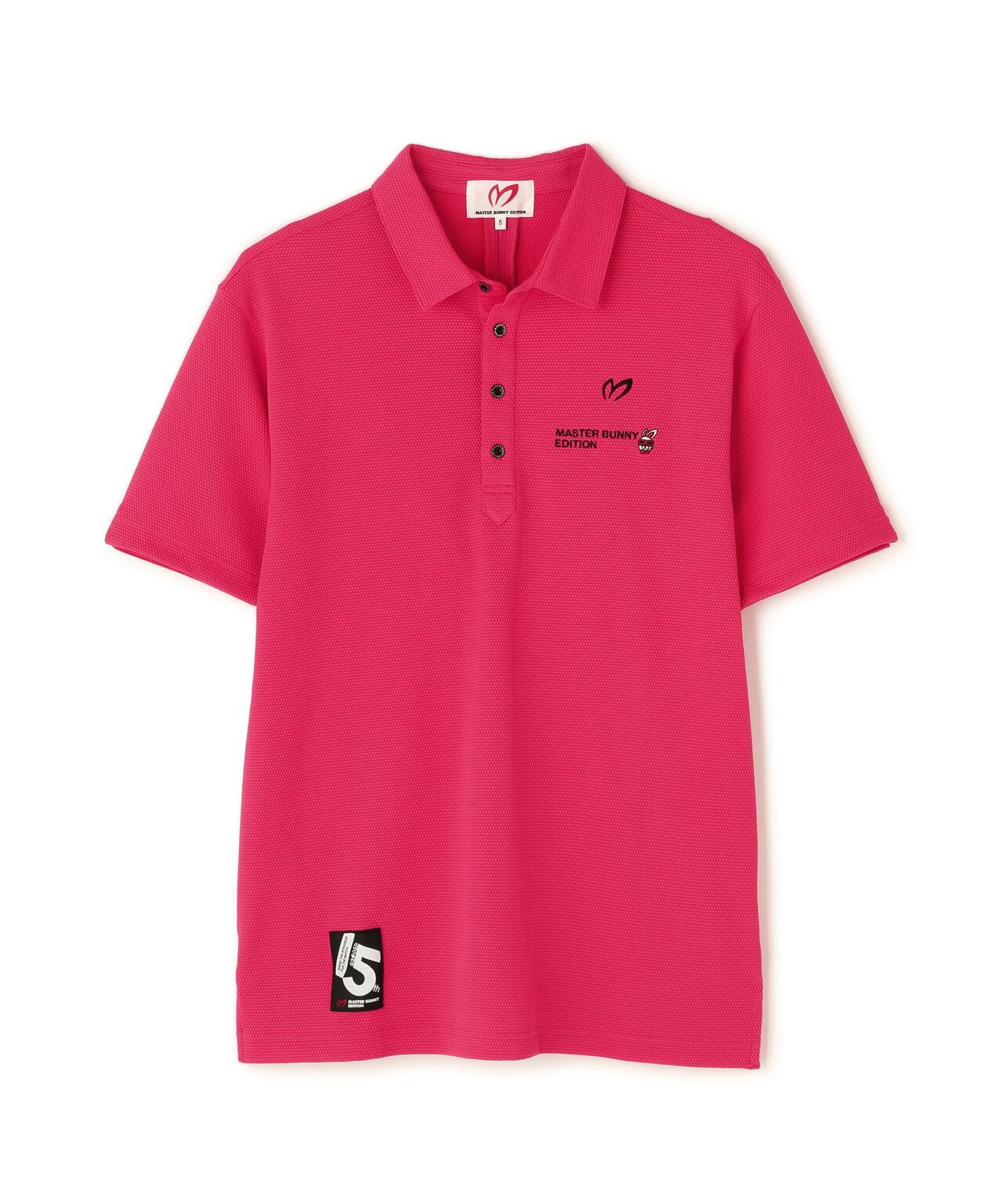 【SWAGGY BUNNY】ポップコーンハニカム半袖ポロシャツ