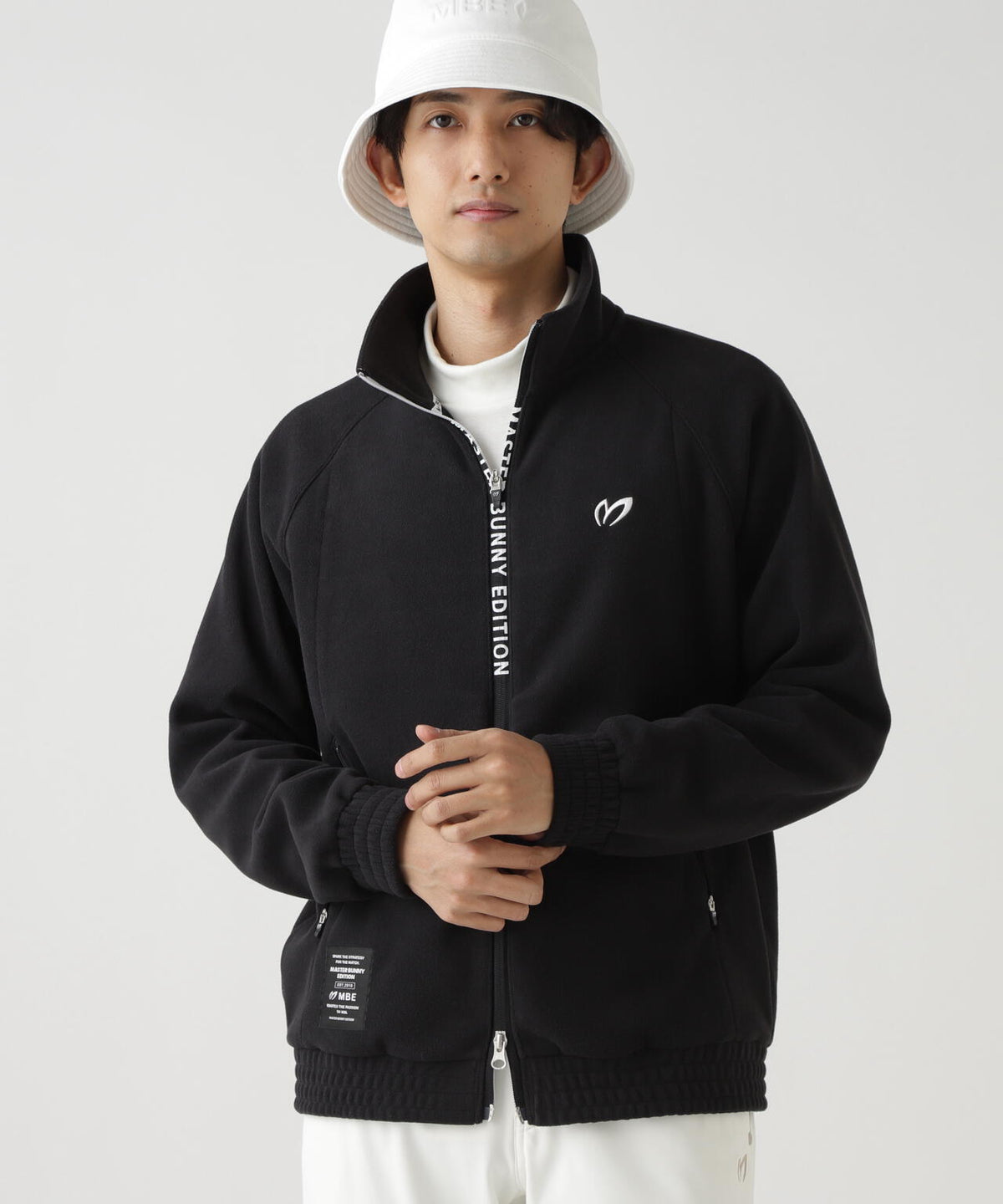 【岩井ツインズコラボカラーあり】3レイヤーボンディングジップアップブルゾン