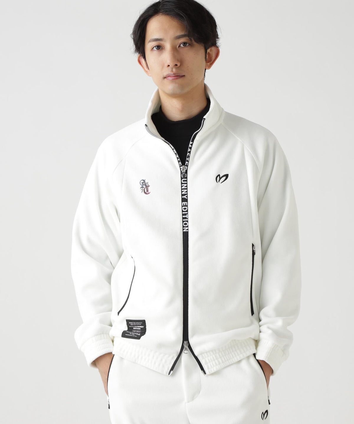 【岩井ツインズコラボカラーあり】3レイヤーボンディングジップアップブルゾン