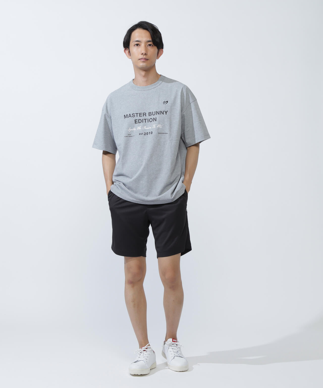 E.EARH ストレッチジャージ半袖Tシャツ