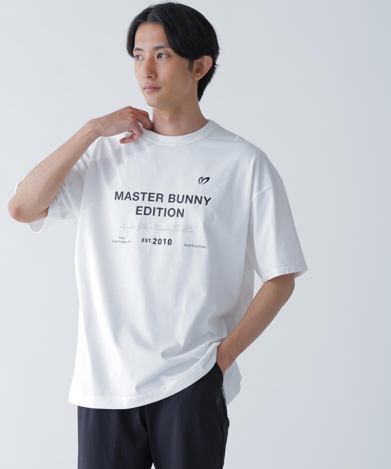 E.EARH ストレッチジャージ半袖Tシャツ
