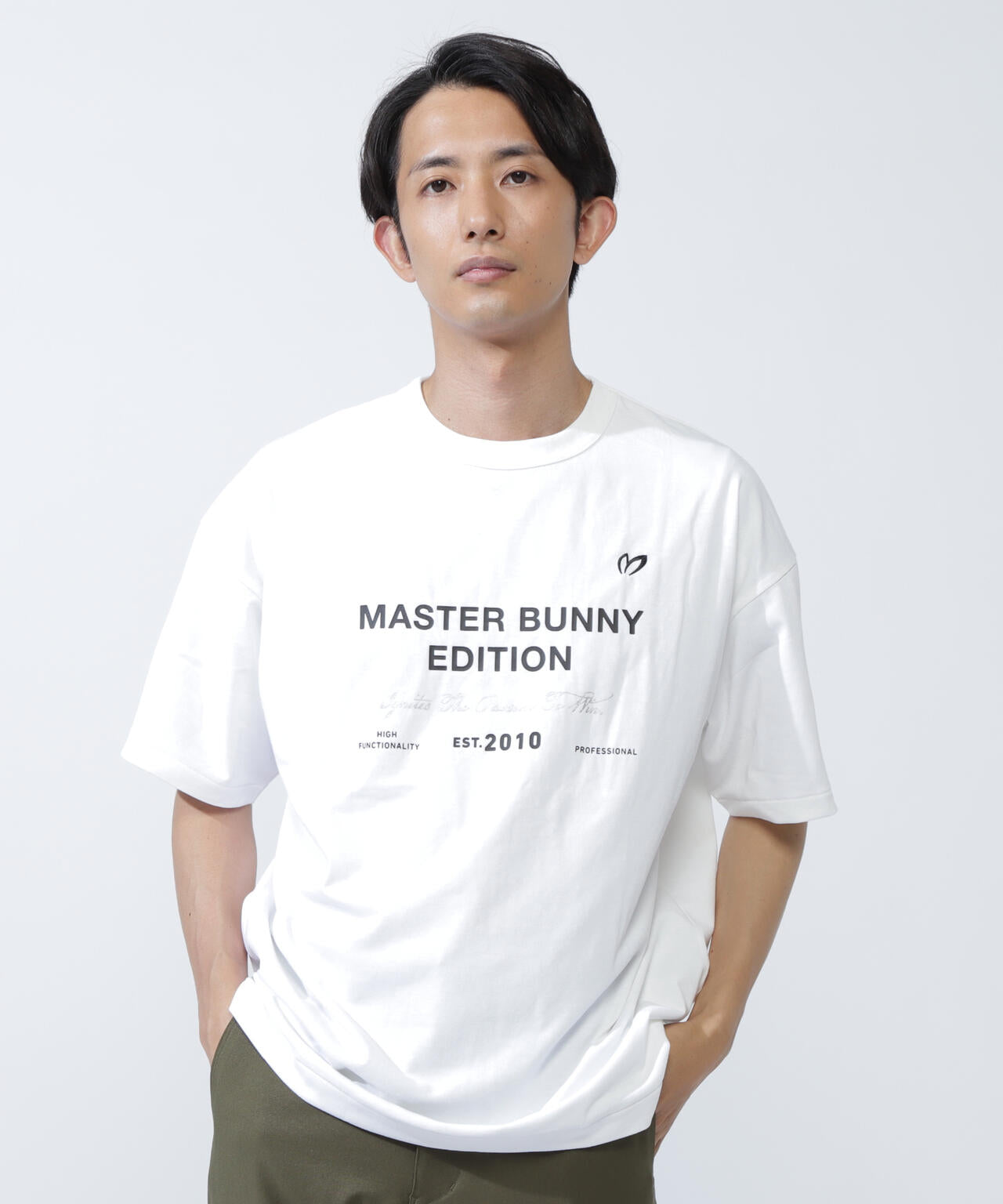 E.EARH ストレッチジャージ半袖Tシャツ