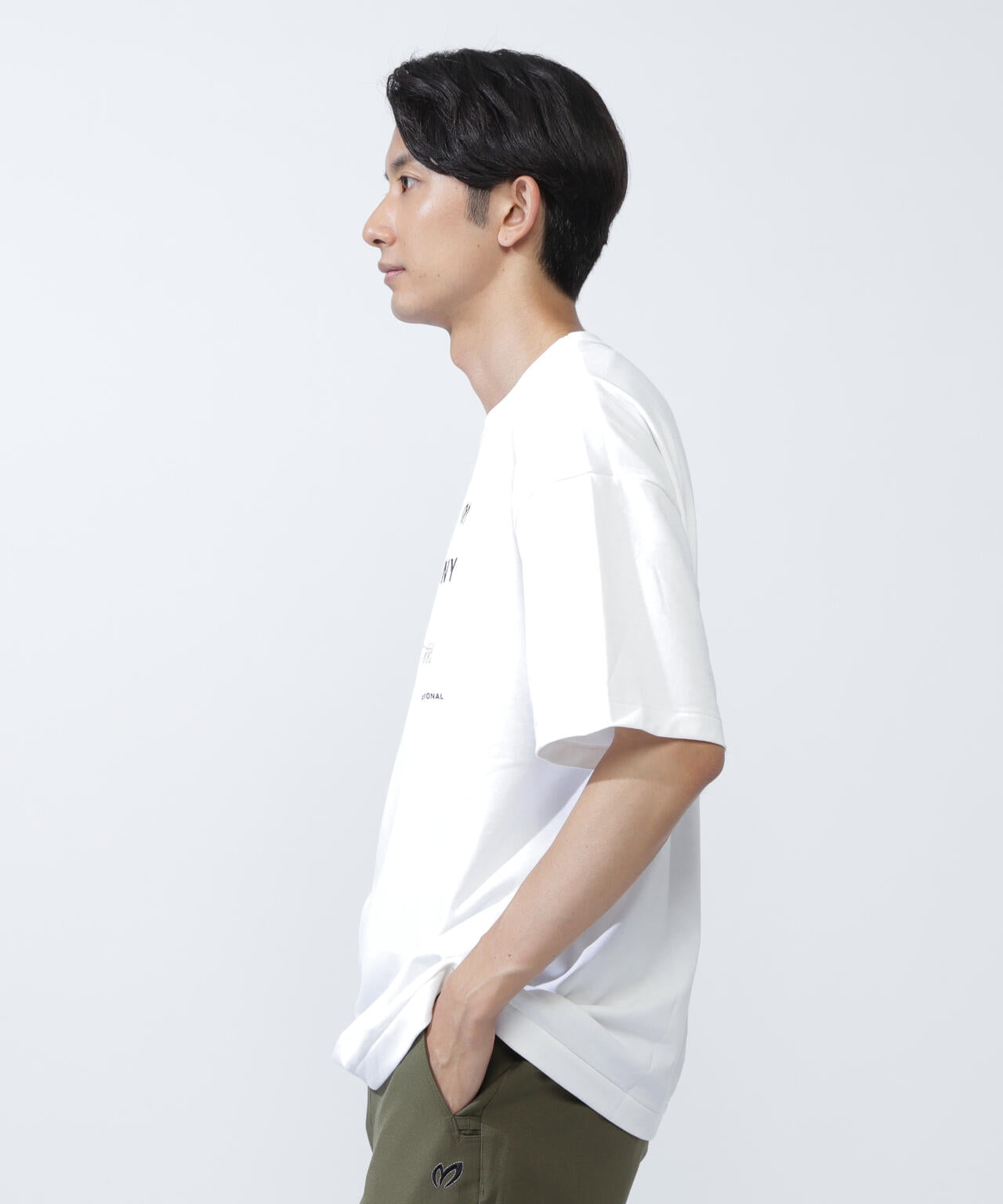 E.EARH ストレッチジャージ半袖Tシャツ