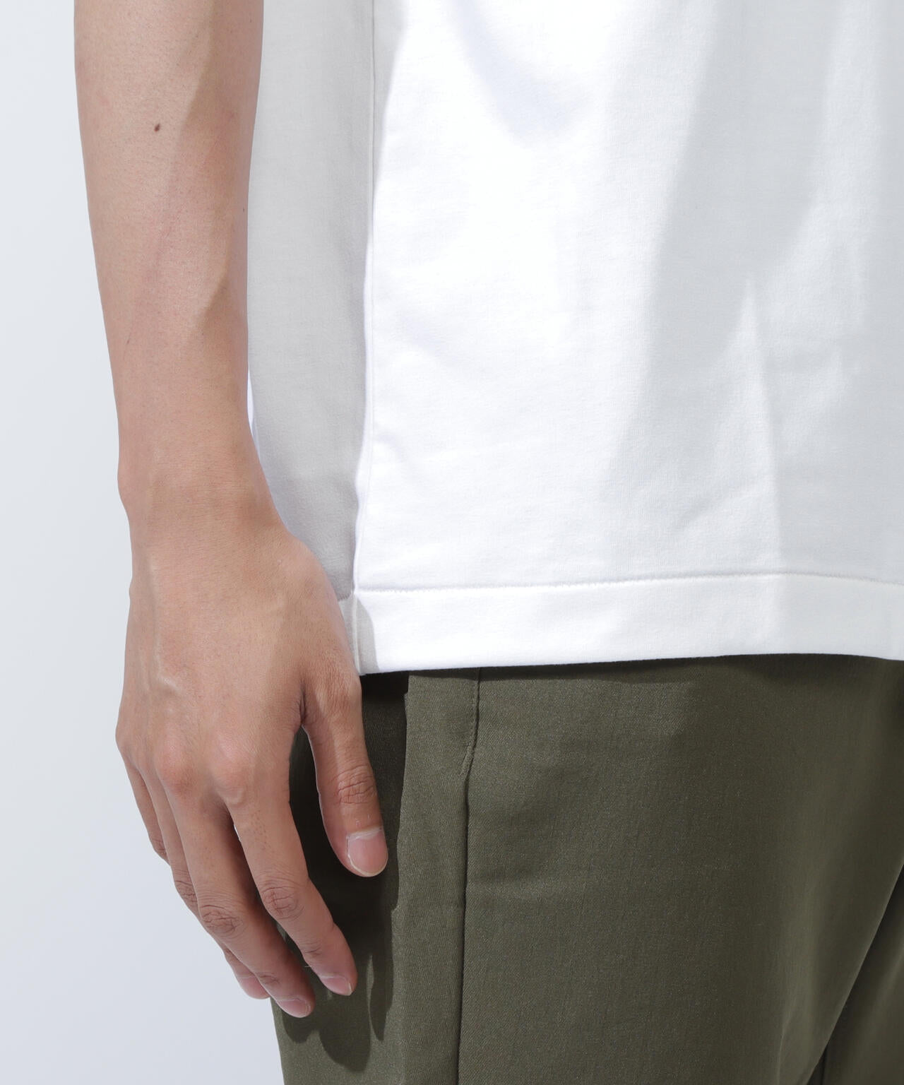 E.EARH ストレッチジャージ半袖Tシャツ