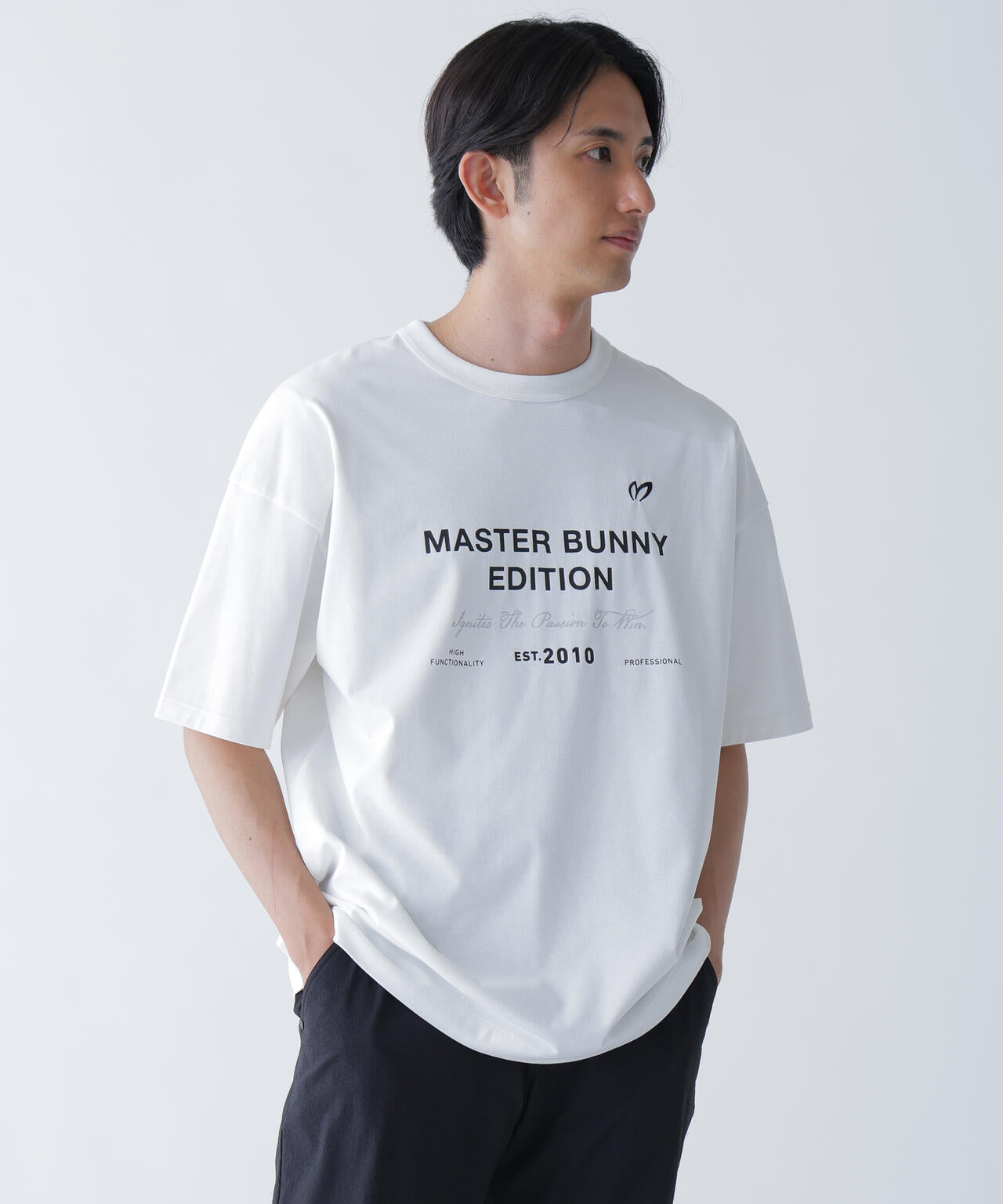 E.EARH ストレッチジャージ半袖Tシャツ