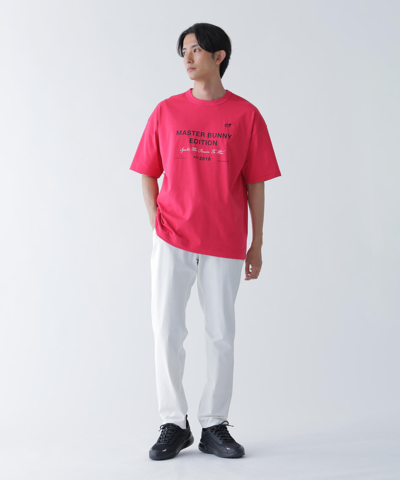 E.EARH ストレッチジャージ半袖Tシャツ