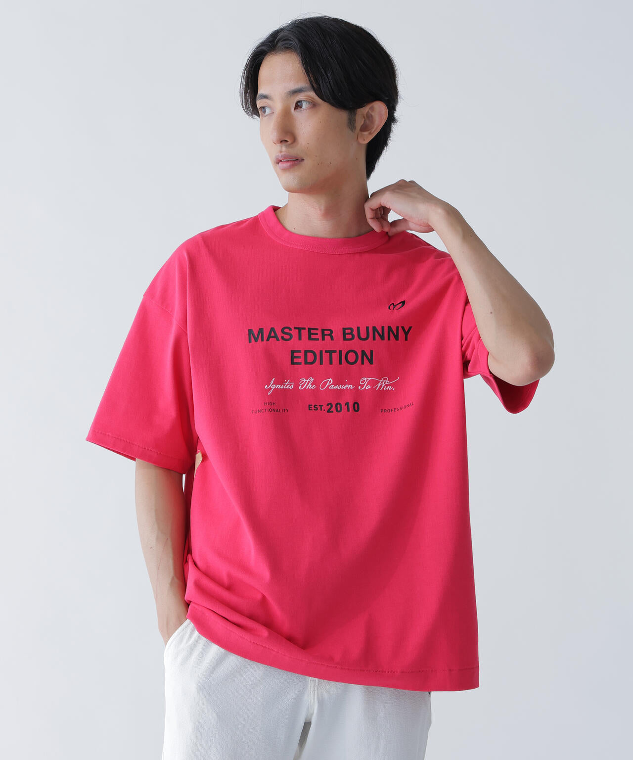 E.EARH ストレッチジャージ半袖Tシャツ