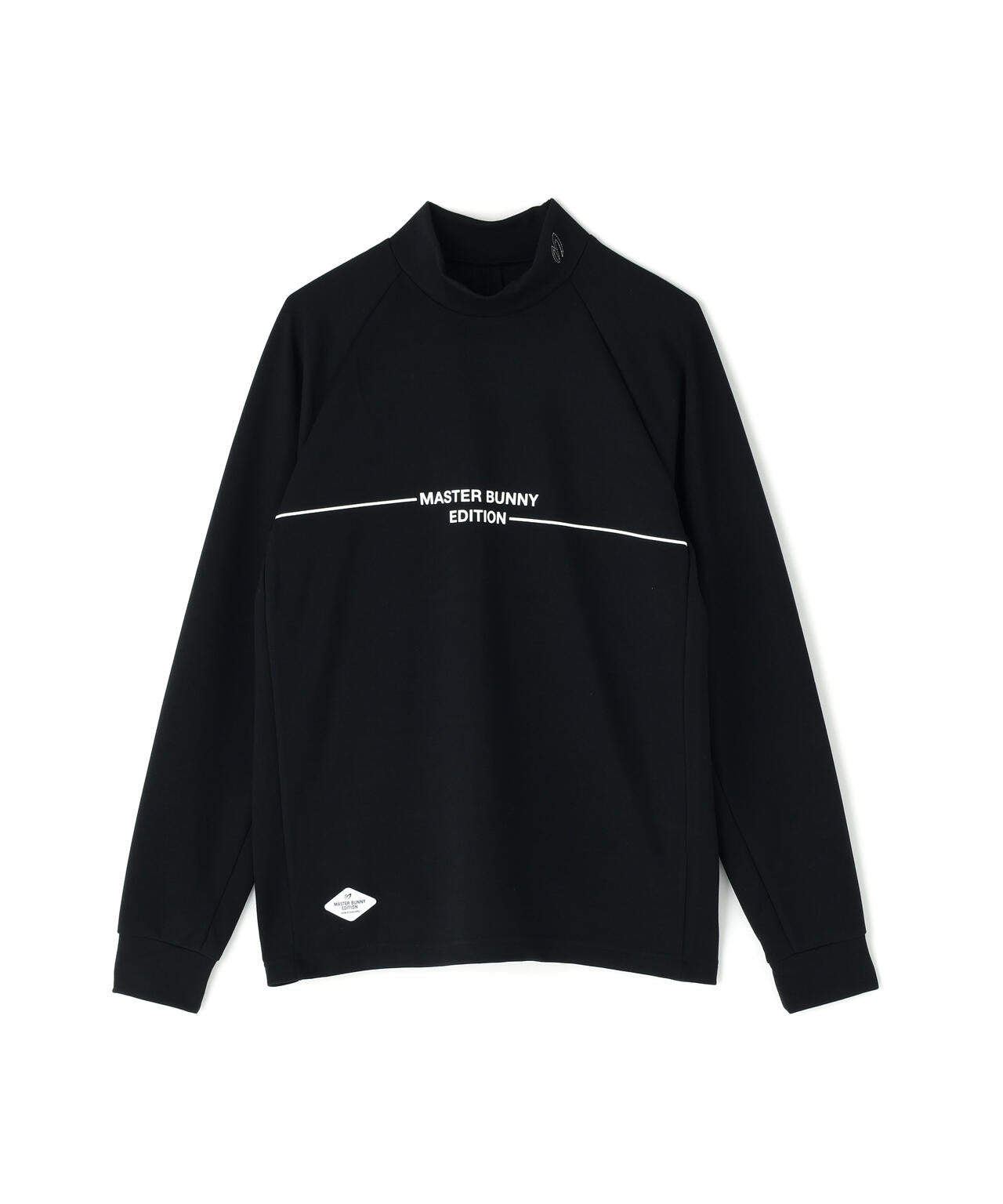 T/Rダンボール長袖ハイネックカットソー