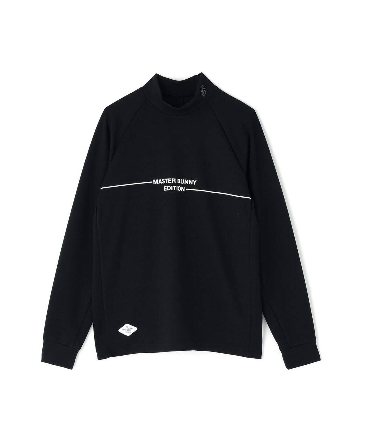 T/Rダンボール長袖ハイネックカットソー