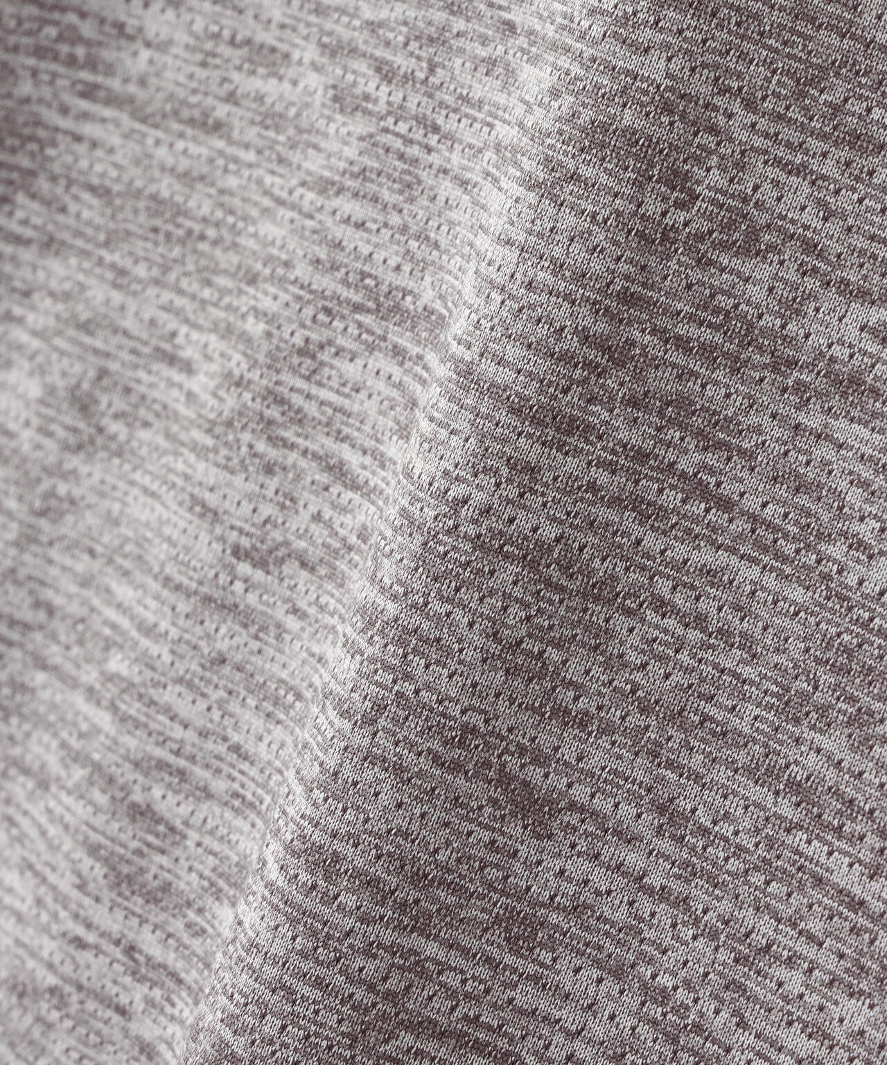 ベアメッシュ半袖モックネックカットソー