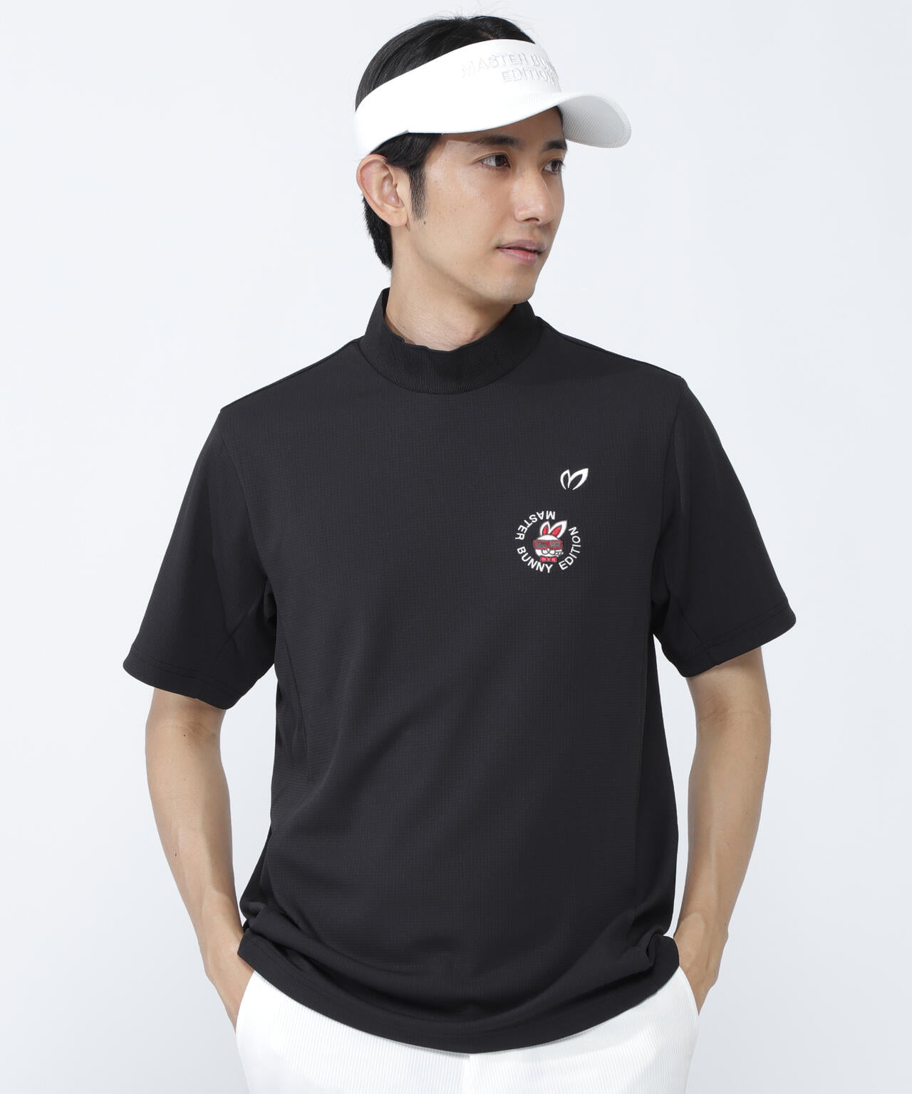 【SWAGGY BUNNY】SPXネオメッシュ 半袖ハイネックカットソー