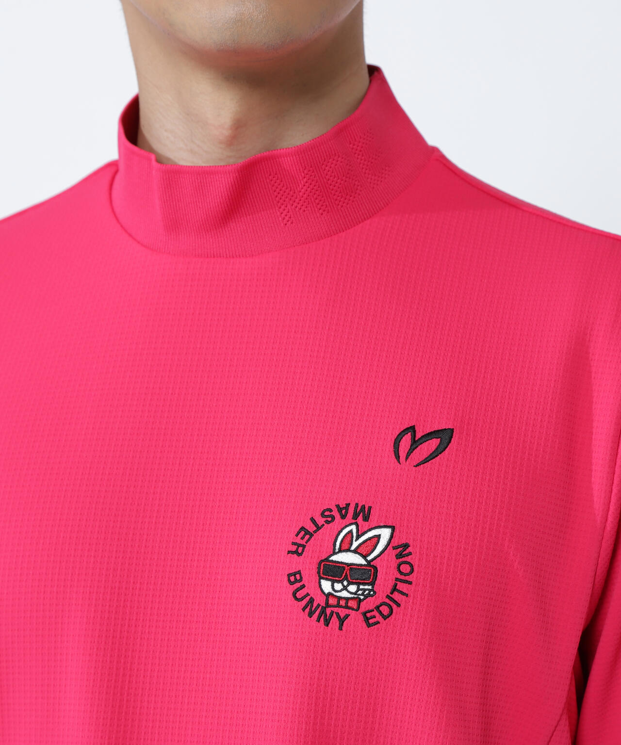 【SWAGGY BUNNY】SPXネオメッシュ 半袖ハイネックカットソー