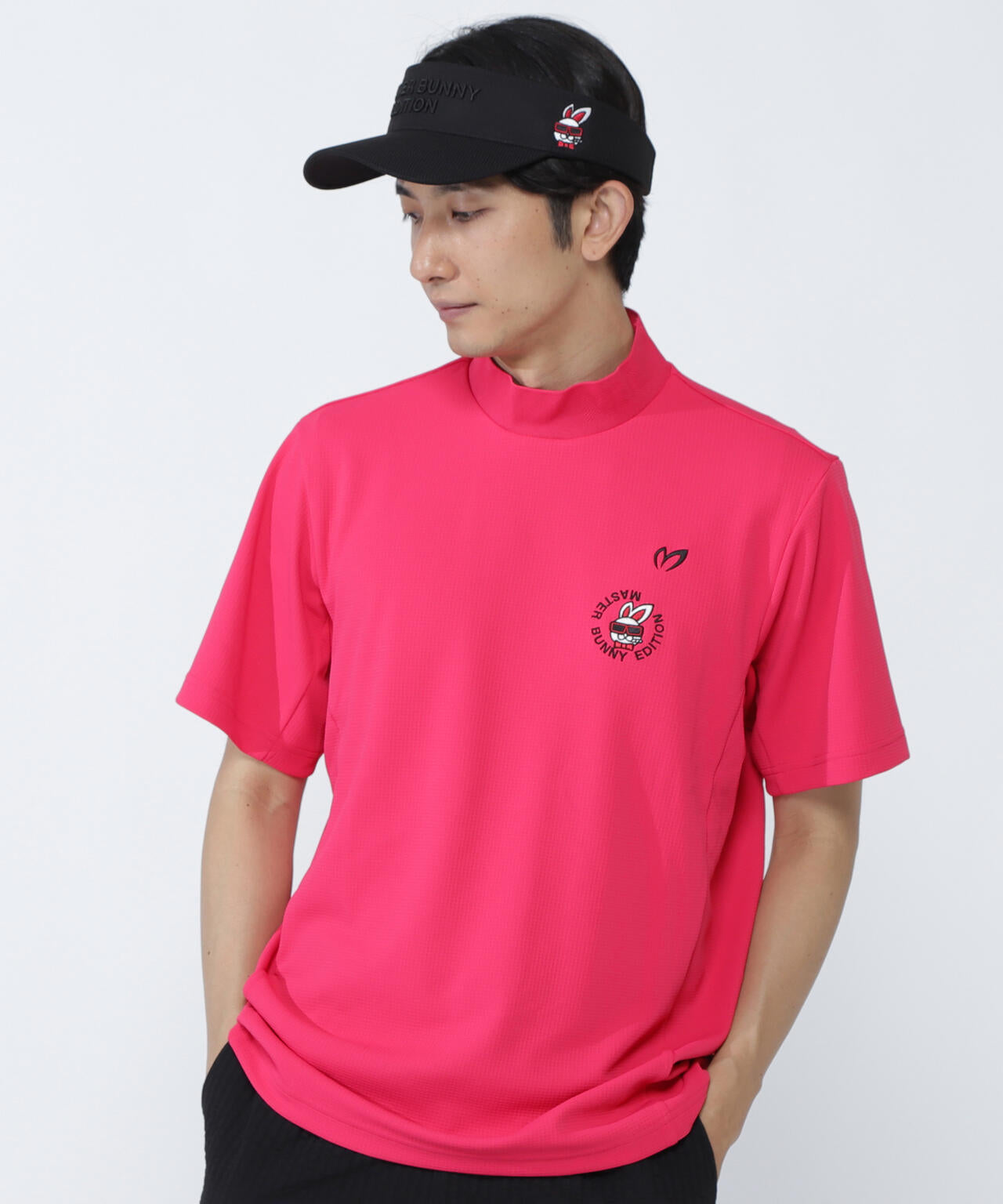 【SWAGGY BUNNY】SPXネオメッシュ 半袖ハイネックカットソー