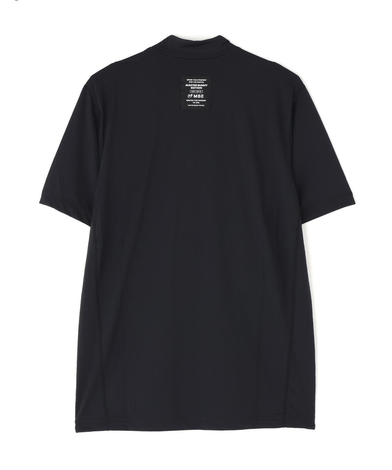 クロスミントサークルジャガード半袖ハイネックカットソー