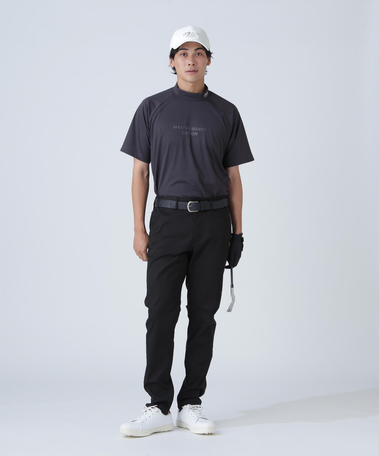 半袖ハイネックカットソー