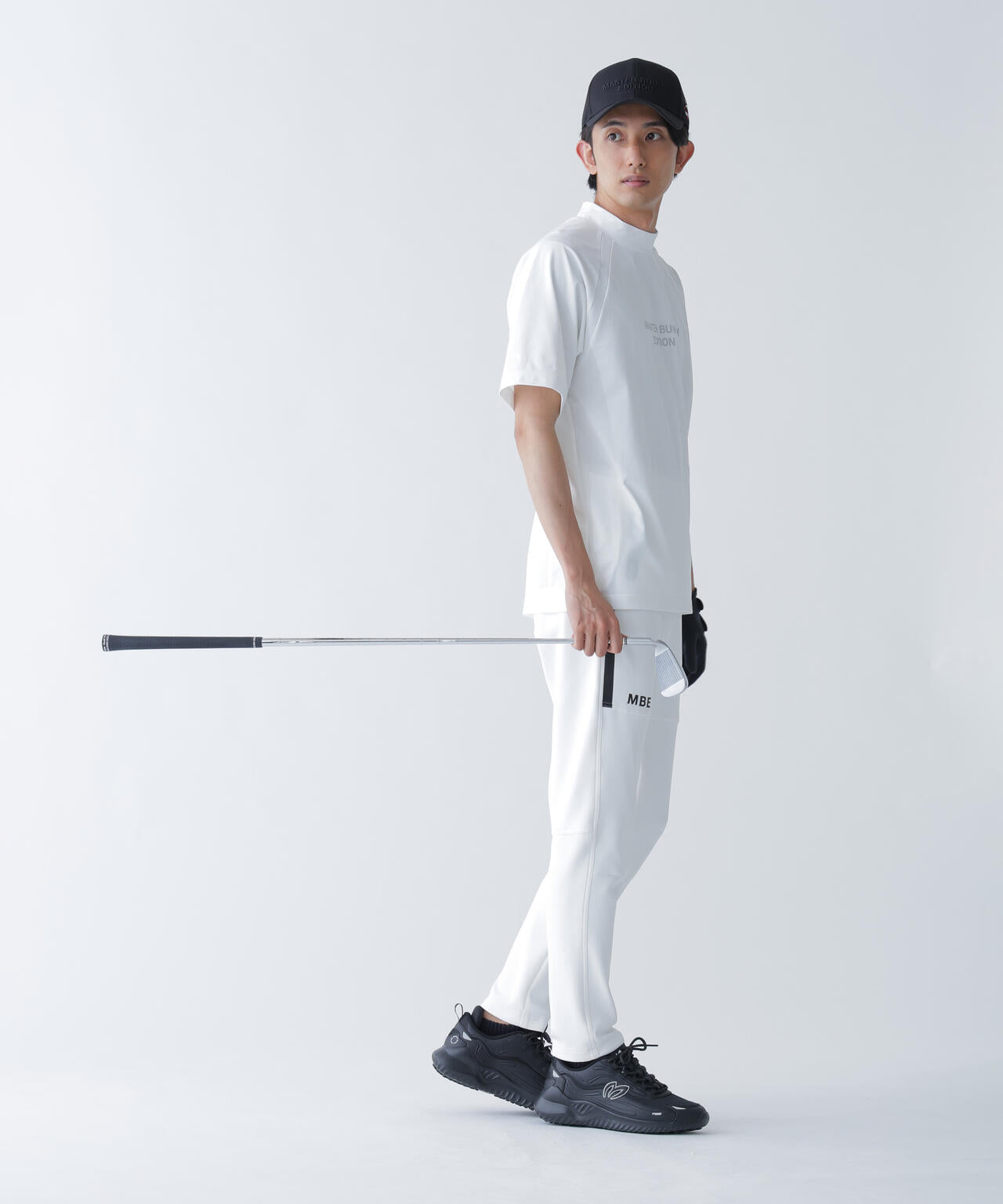 半袖ハイネックカットソー