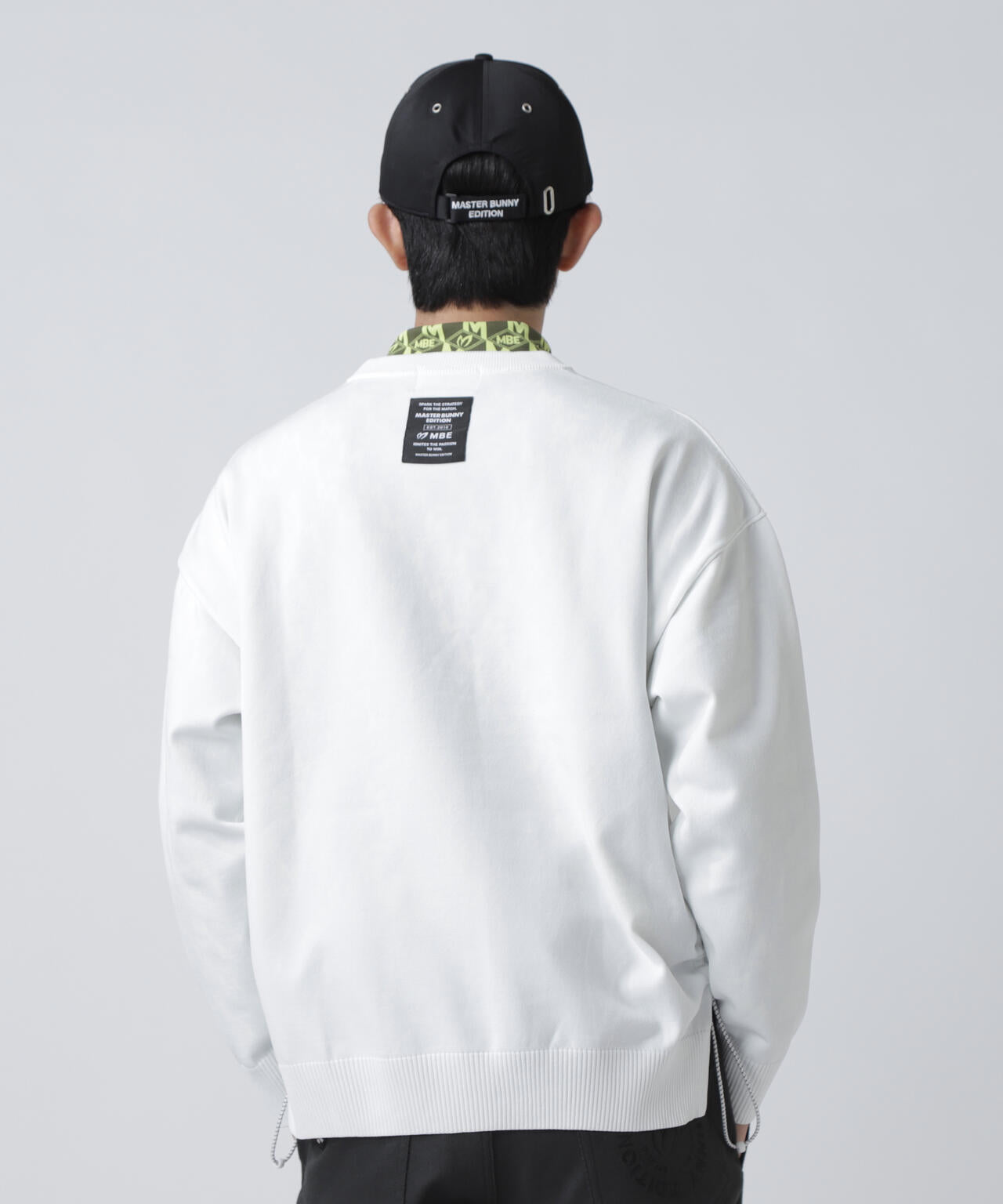 【上田桃子プロコラボカラーあり】クルーネックニットプルオーバー