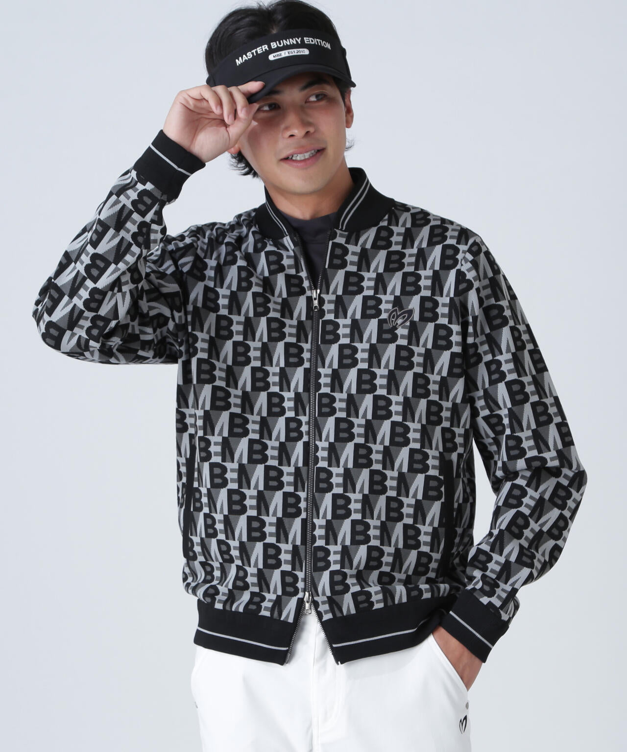 Regentフルジップアップニットブルゾン