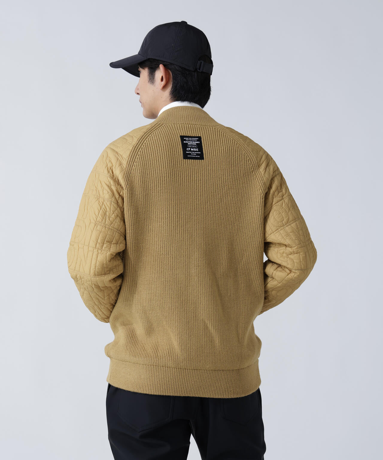 ニットジップブルゾン