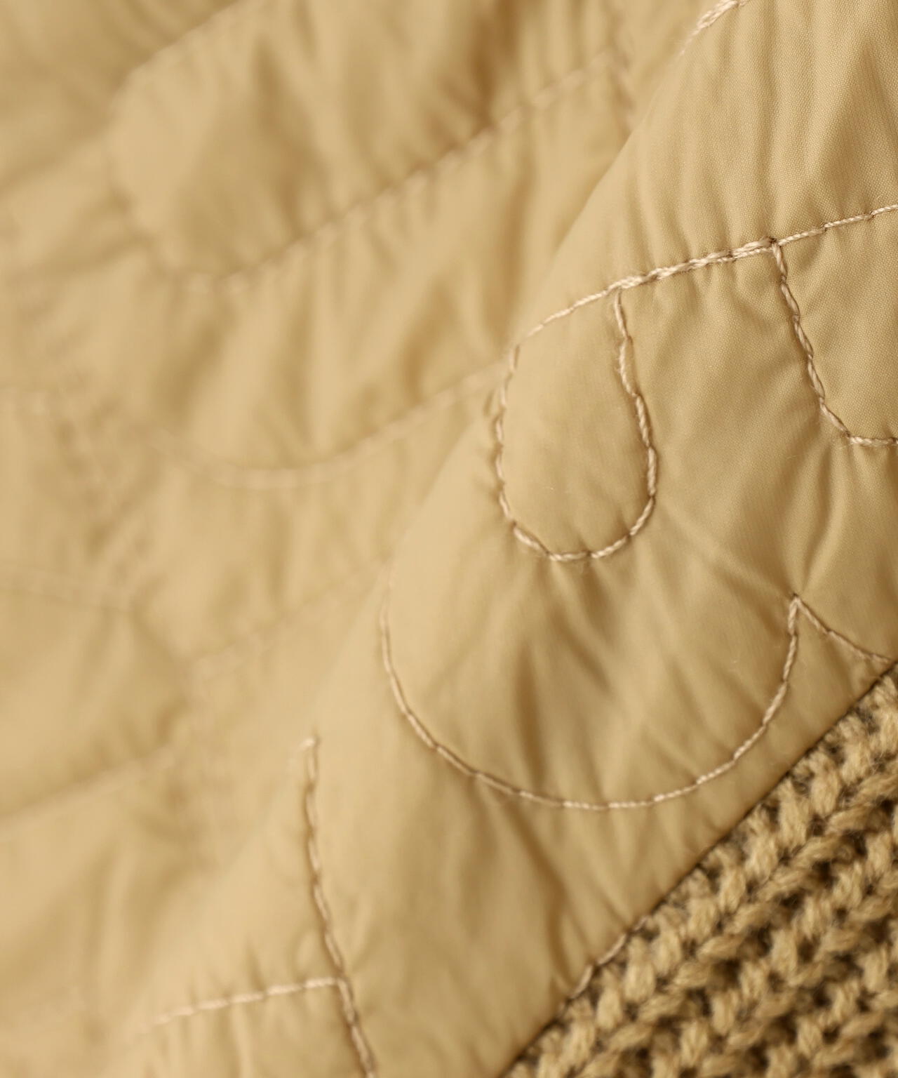 ニットジップブルゾン