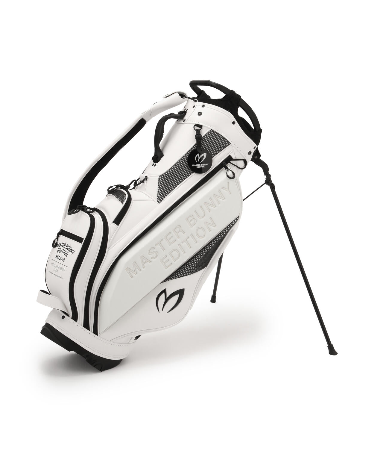 エンボススタンド式キャディバック (46インチ対応) (UNISEX)