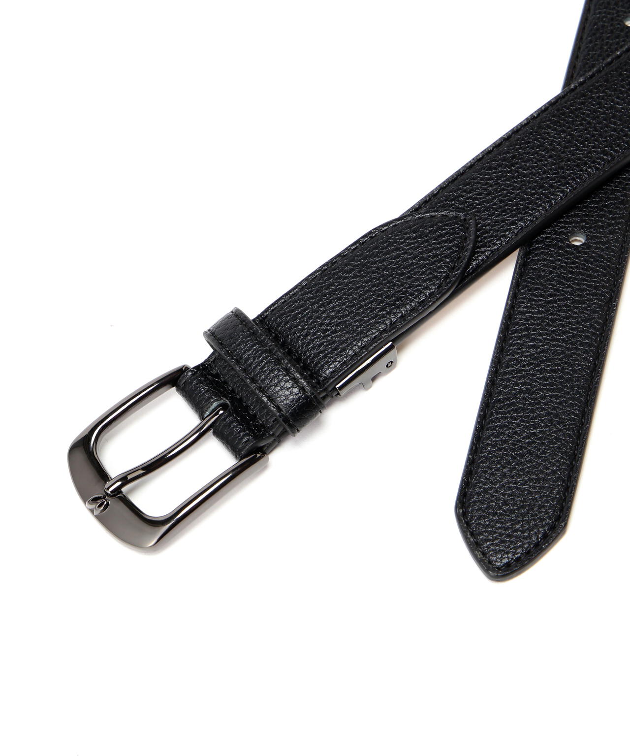 型押し見切れロゴベルト (UNISEX)