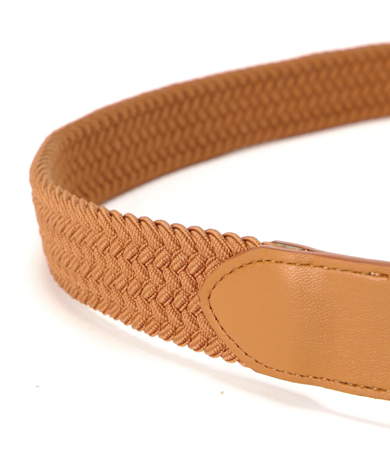 スライドバックル編み込みベルト (UNISEX)