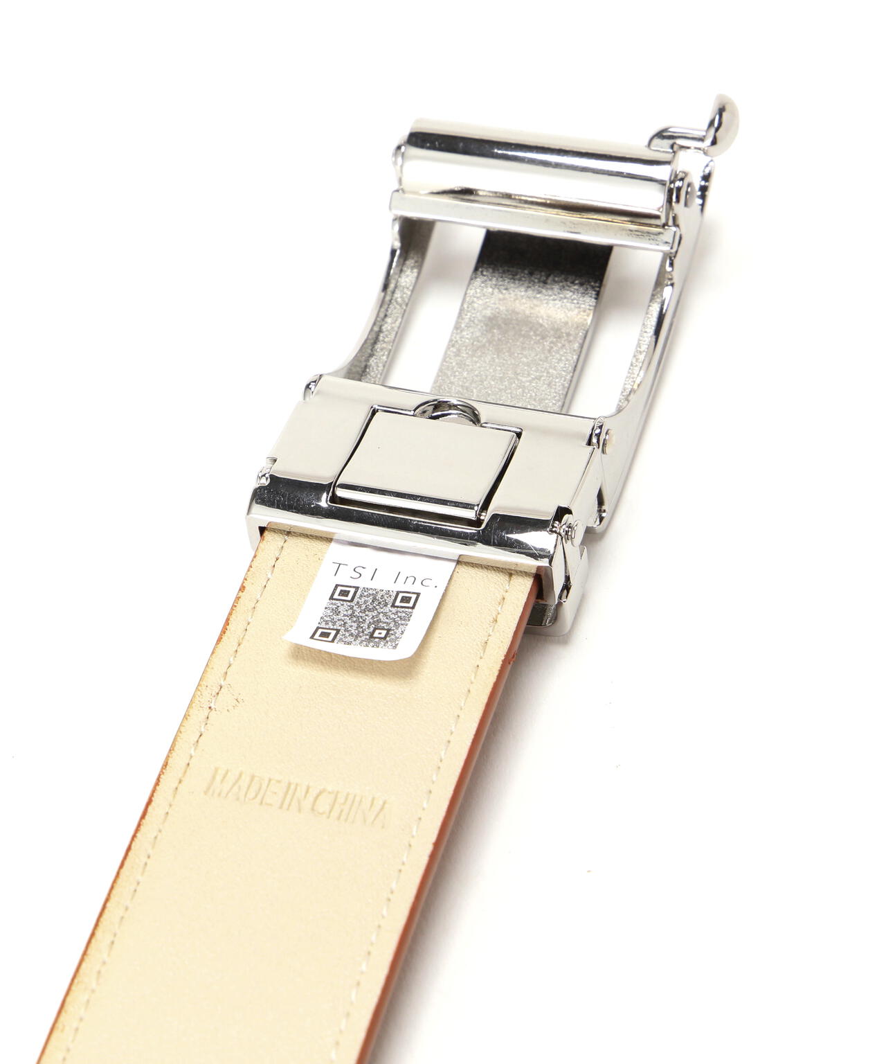 スライドバックル編み込みベルト (UNISEX)