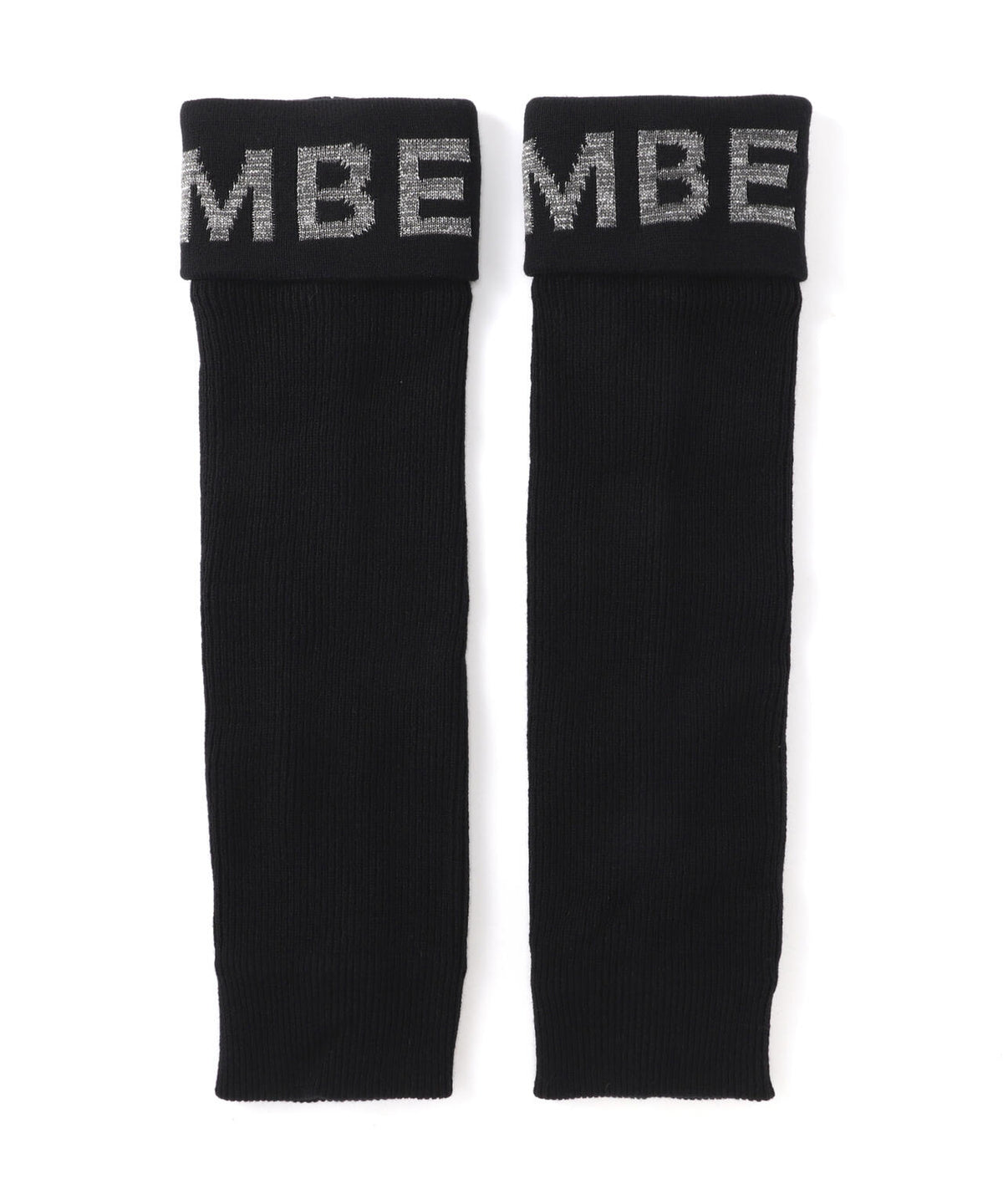 ロゴジャガードニットレッグウォーマー (UNISEX)