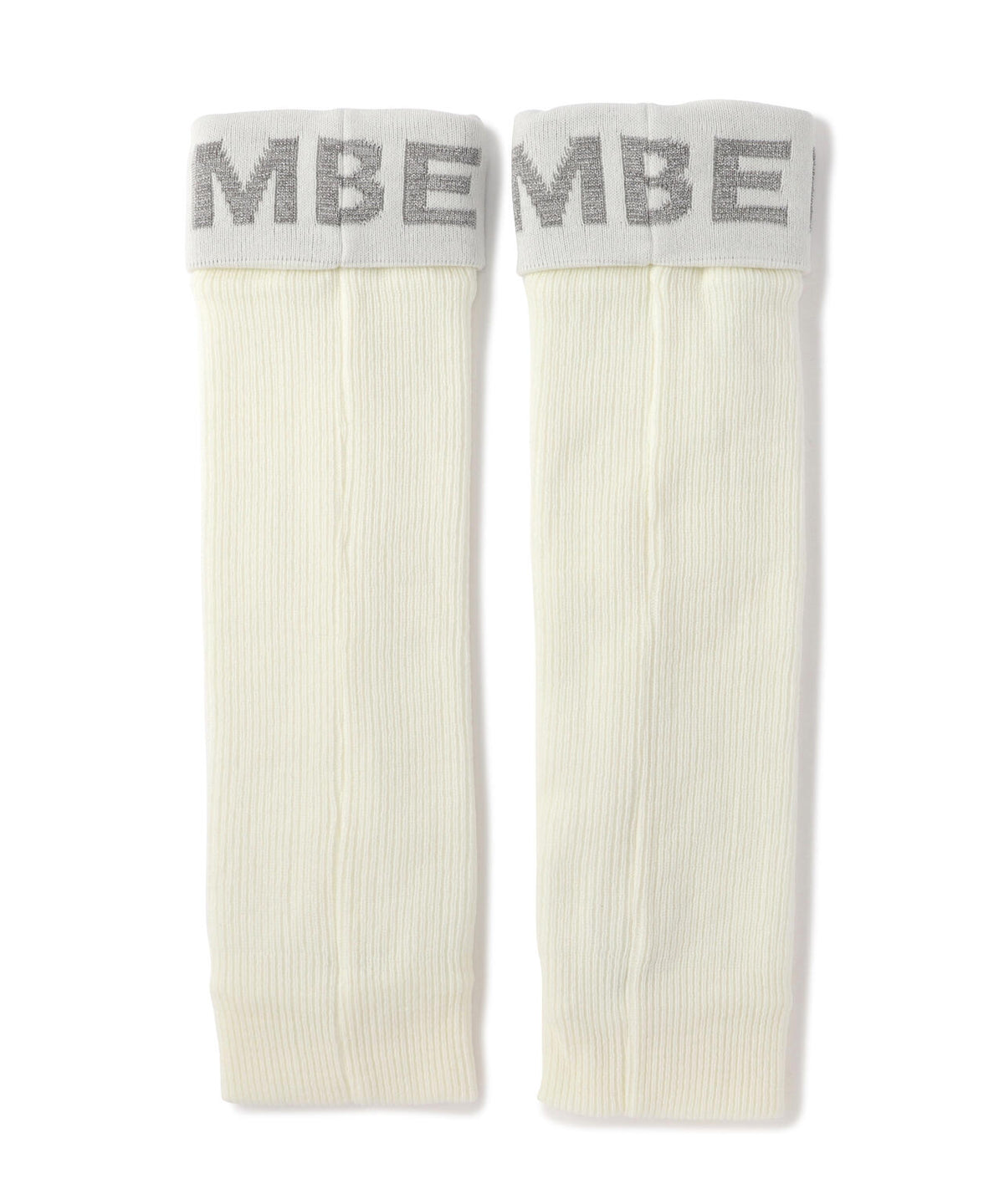 ロゴジャガードニットレッグウォーマー (UNISEX)