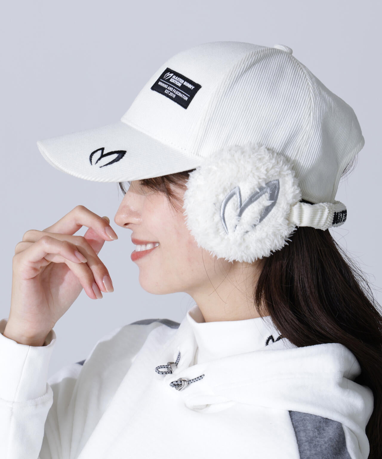 イヤーマフ付きキャップ (UNISEX)