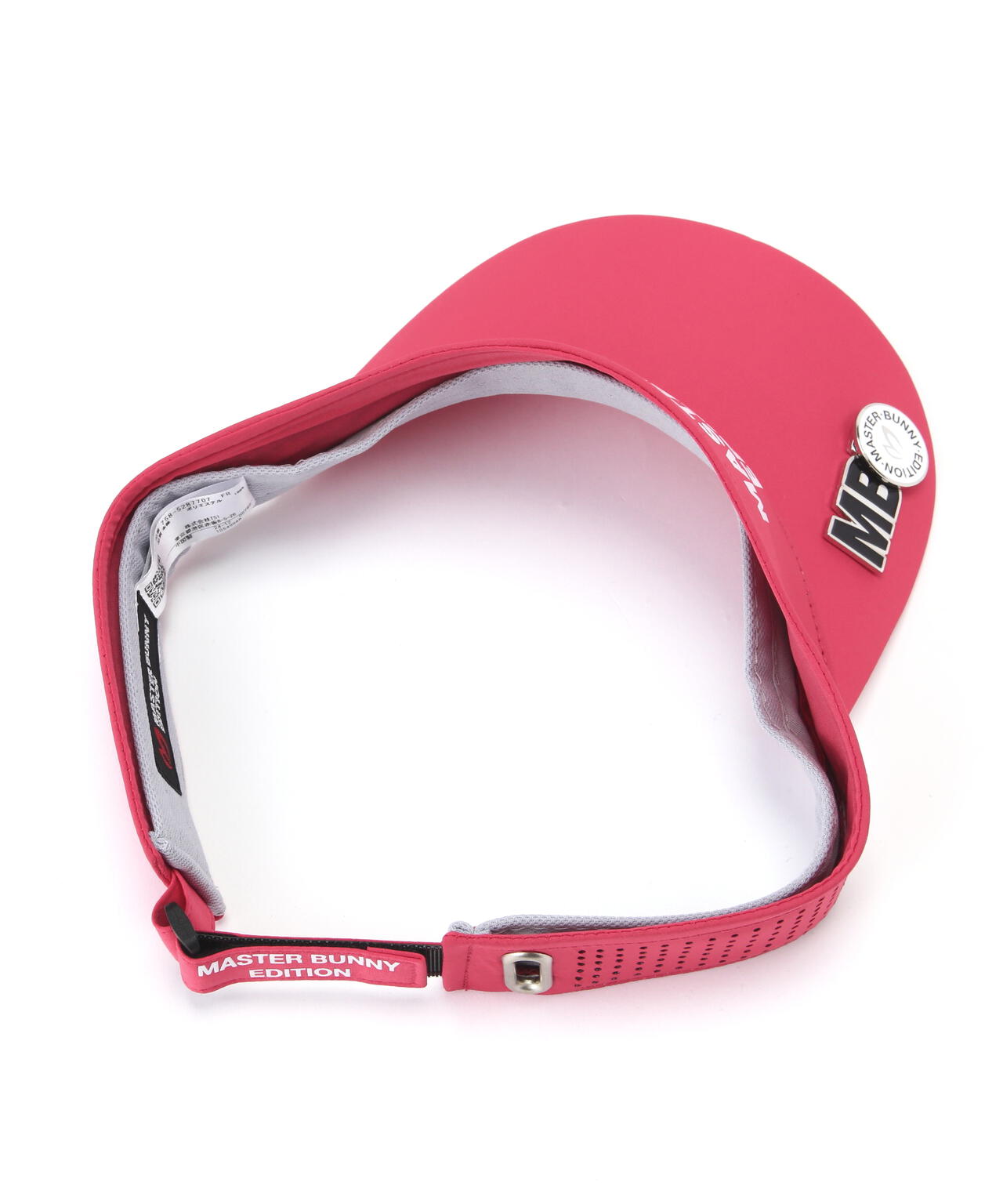 マーカー付きメッシュバイザー (UNISEX)