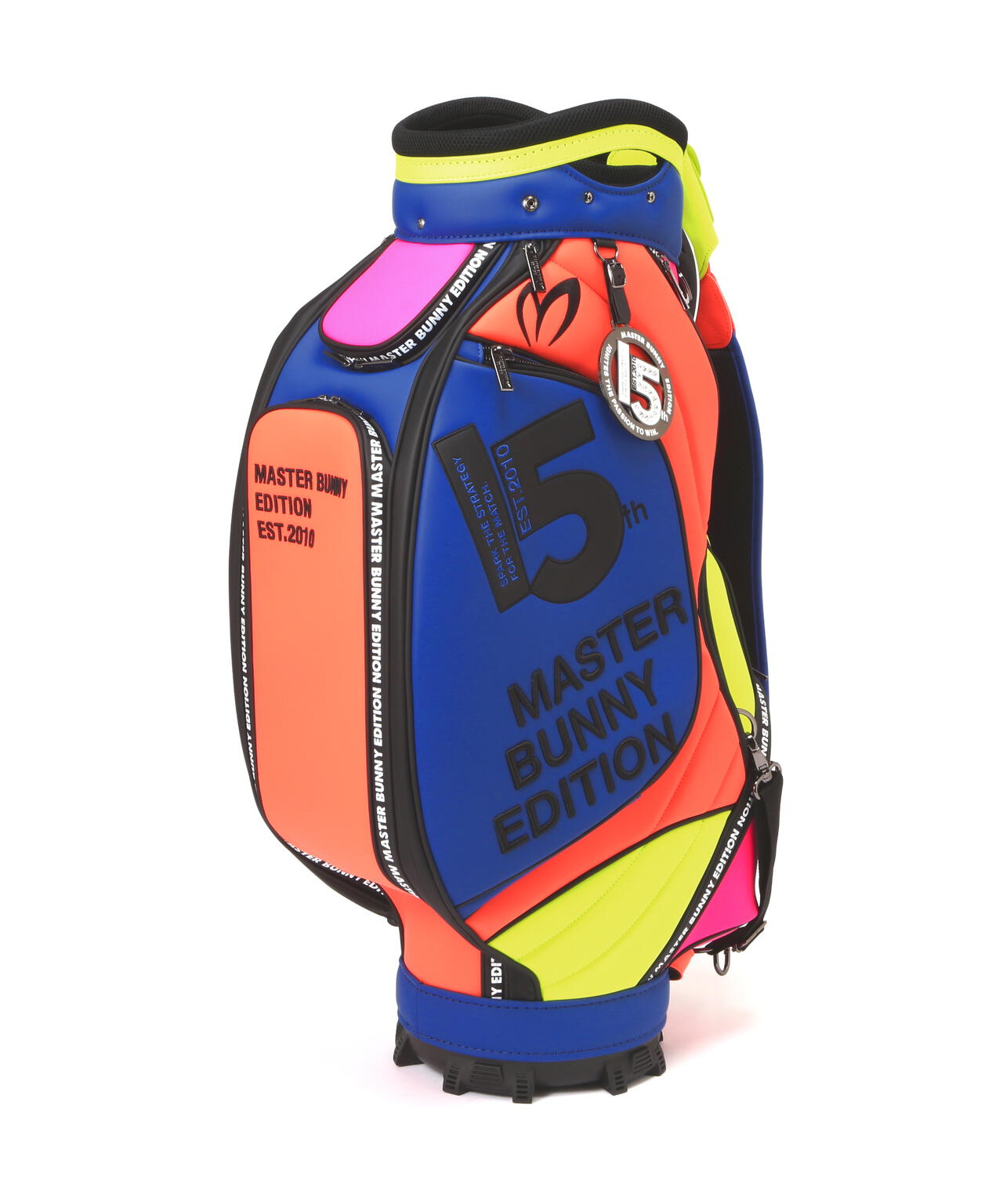 【15周年】2025年モデル マルチカラーPRO仕様 キャディバッグ (46インチ対応) (9.5型) (UNISEX)