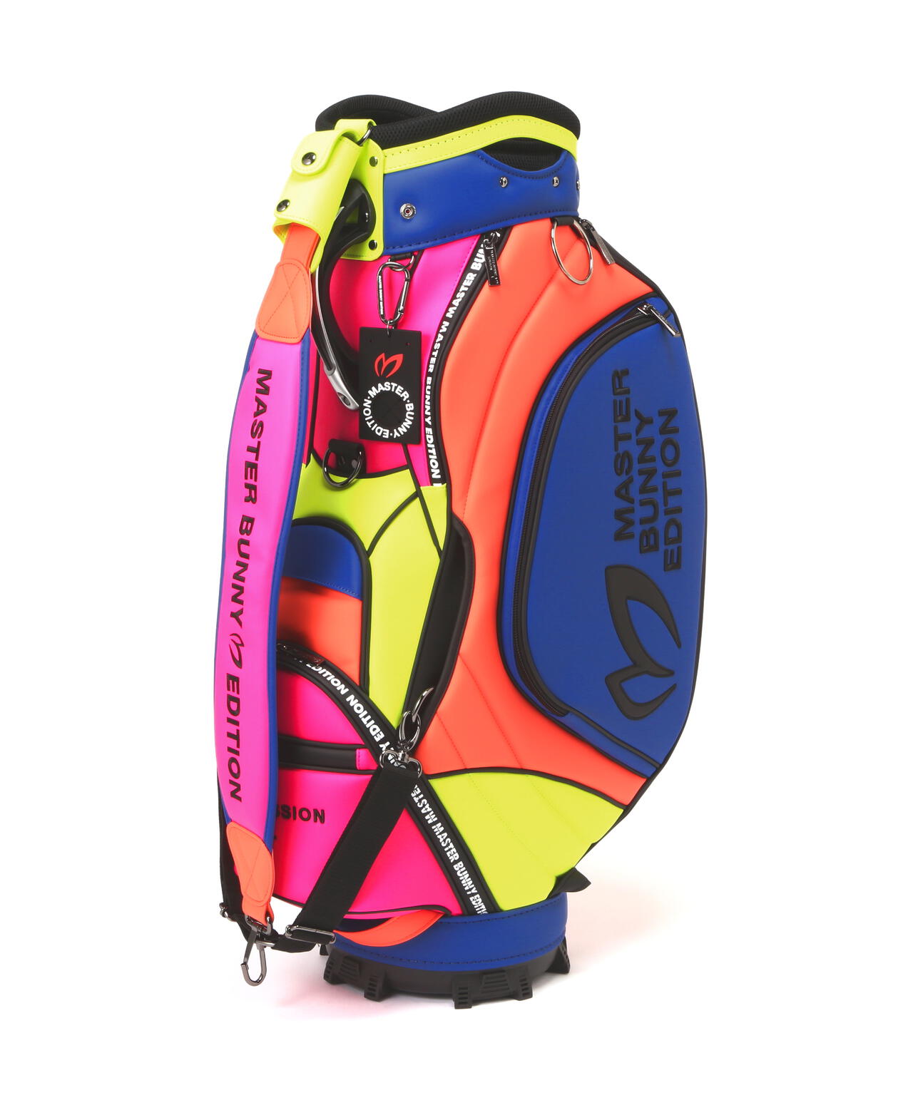 【15周年】2025年モデル マルチカラーPRO仕様 キャディバッグ (46インチ対応) (9.5型) (UNISEX)