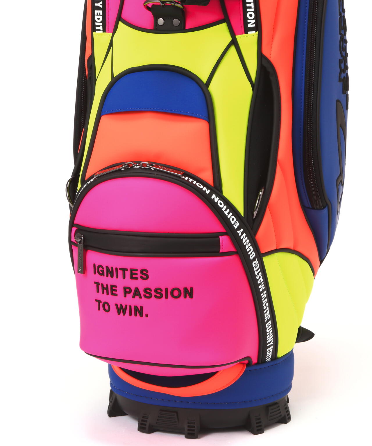 【15周年】2025年モデル マルチカラーPRO仕様 キャディバッグ (46インチ対応) (9.5型) (UNISEX)