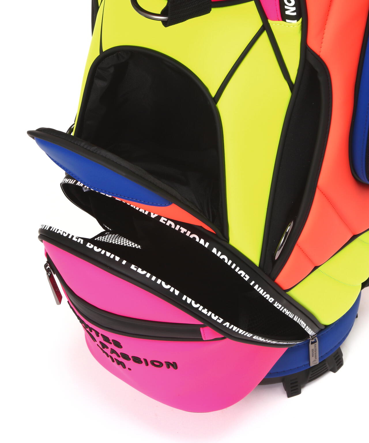 【15周年】2025年モデル マルチカラーPRO仕様 キャディバッグ (46インチ対応) (9.5型) (UNISEX)