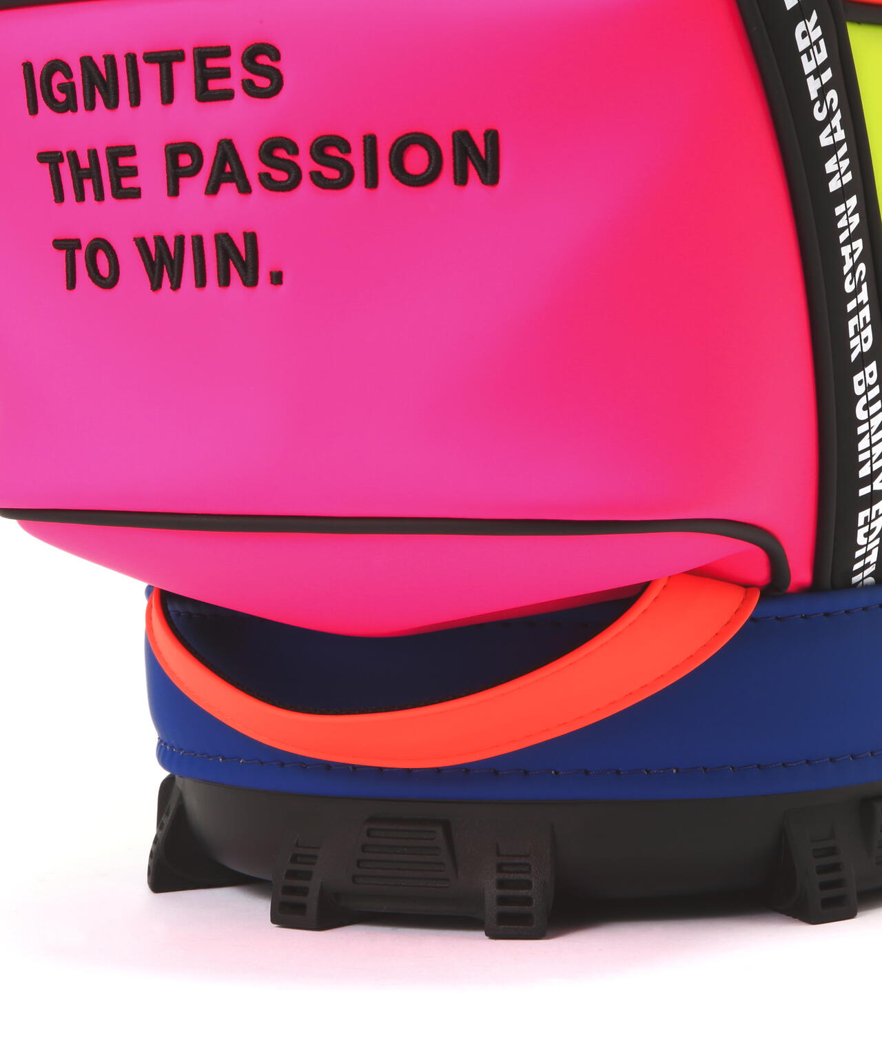 【15周年】2025年モデル マルチカラーPRO仕様 キャディバッグ (46インチ対応) (9.5型) (UNISEX)