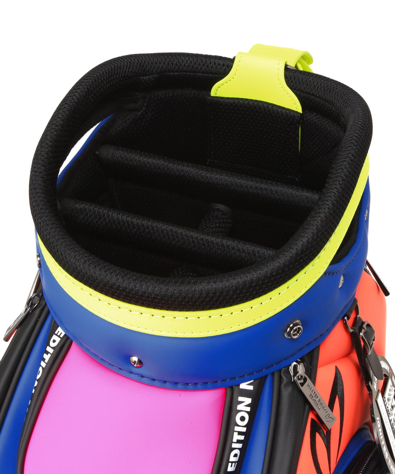 【15周年】2025年モデル マルチカラーPRO仕様 キャディバッグ (46インチ対応) (9.5型) (UNISEX)