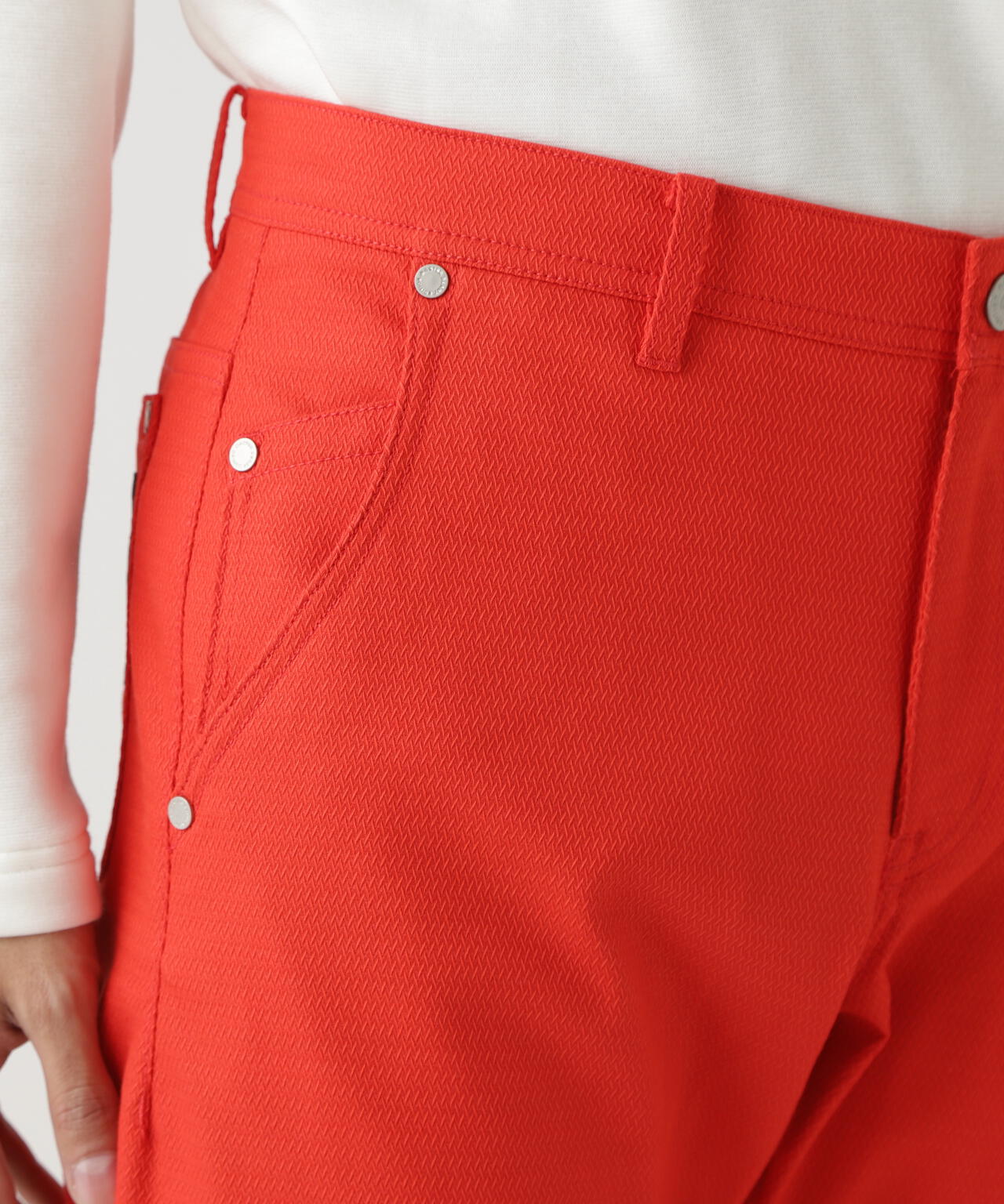 コットンランゲージドビー5ポケットパンツ