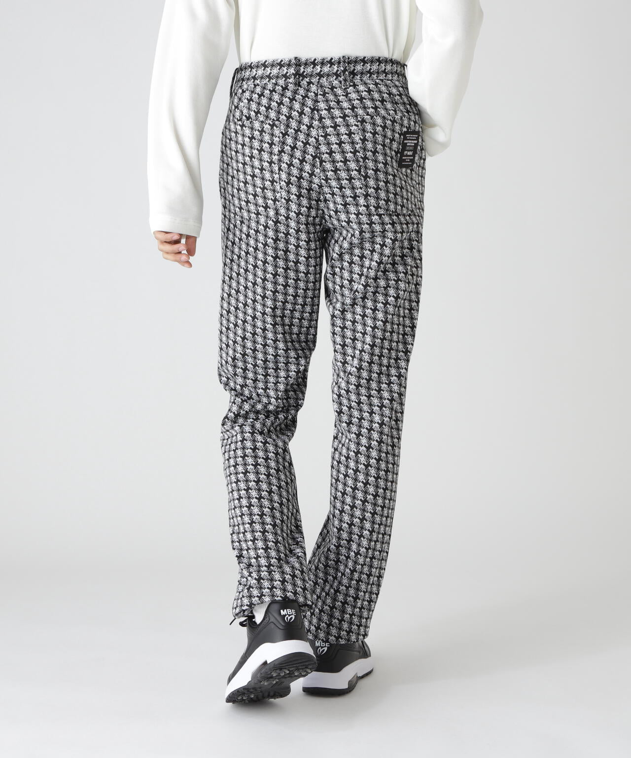 千鳥ジャガードパンツ