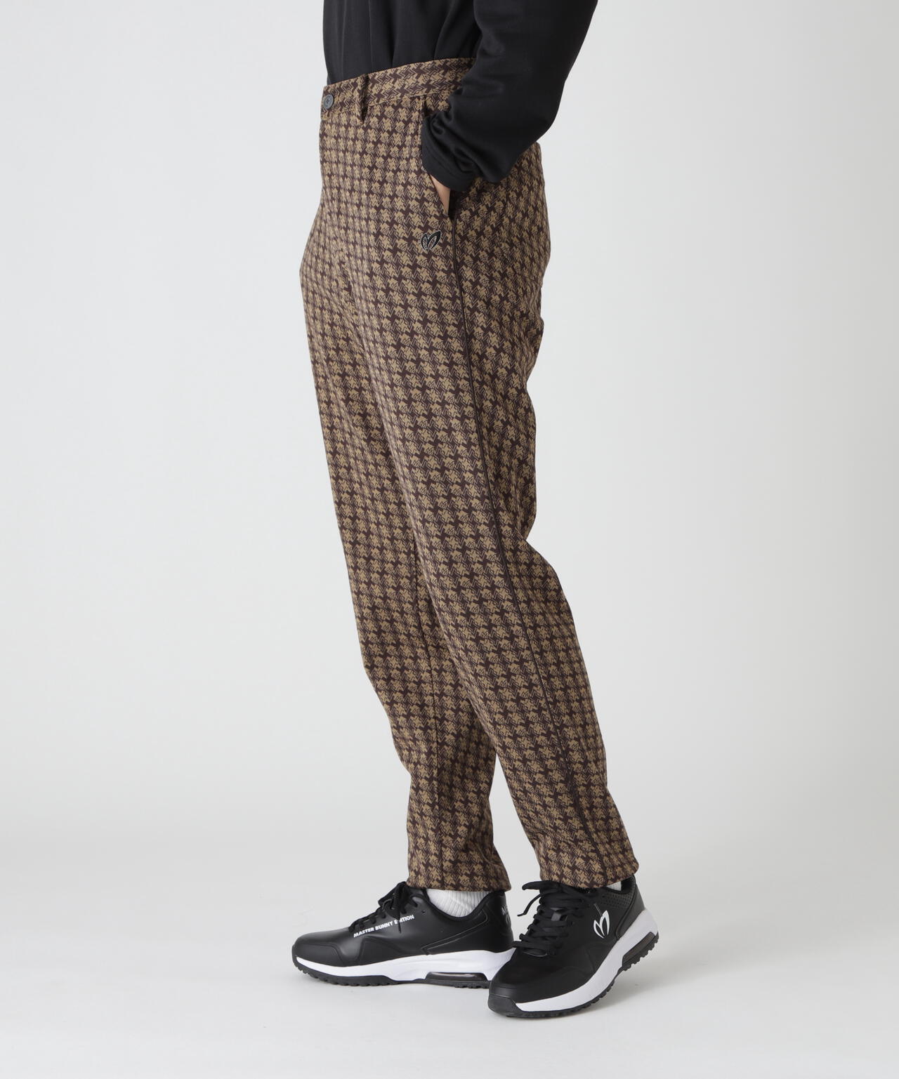 千鳥ジャガードパンツ