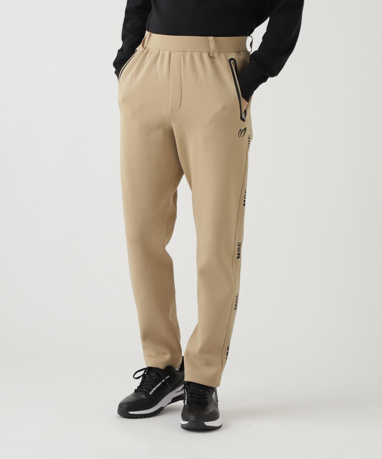 REGENTニットトラック風パンツ