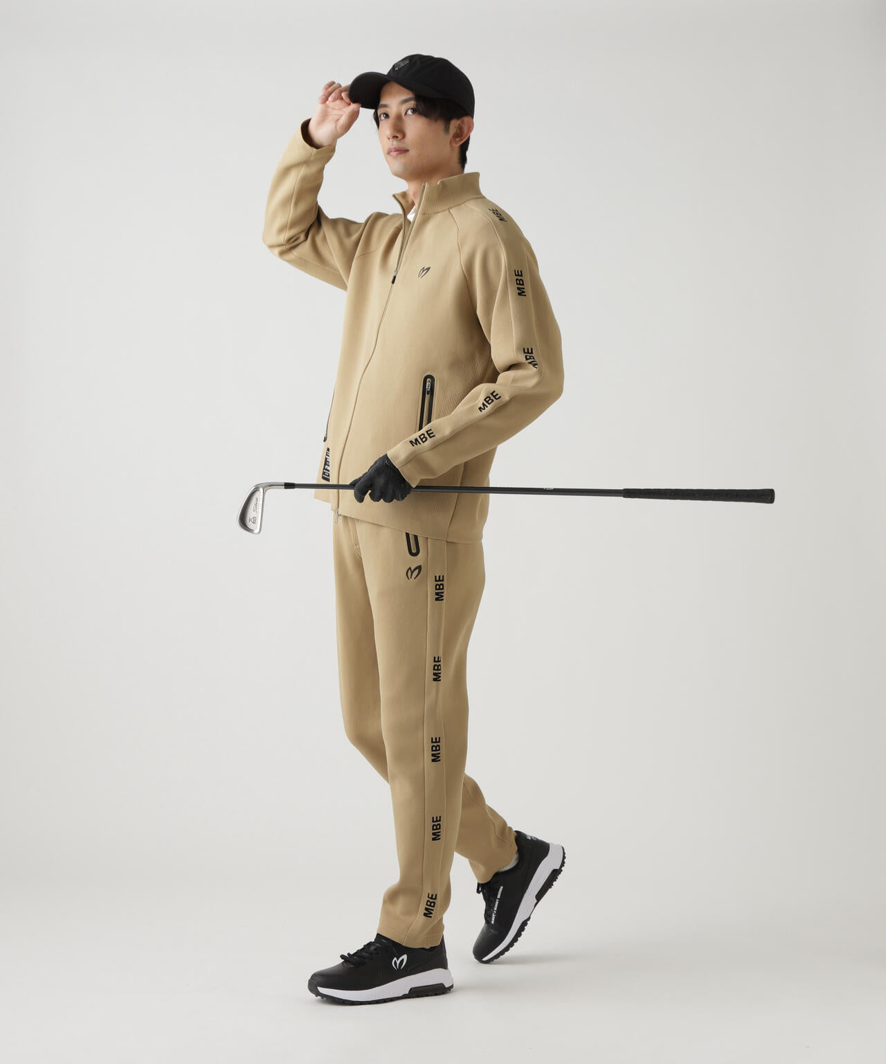 REGENTニットトラック風パンツ