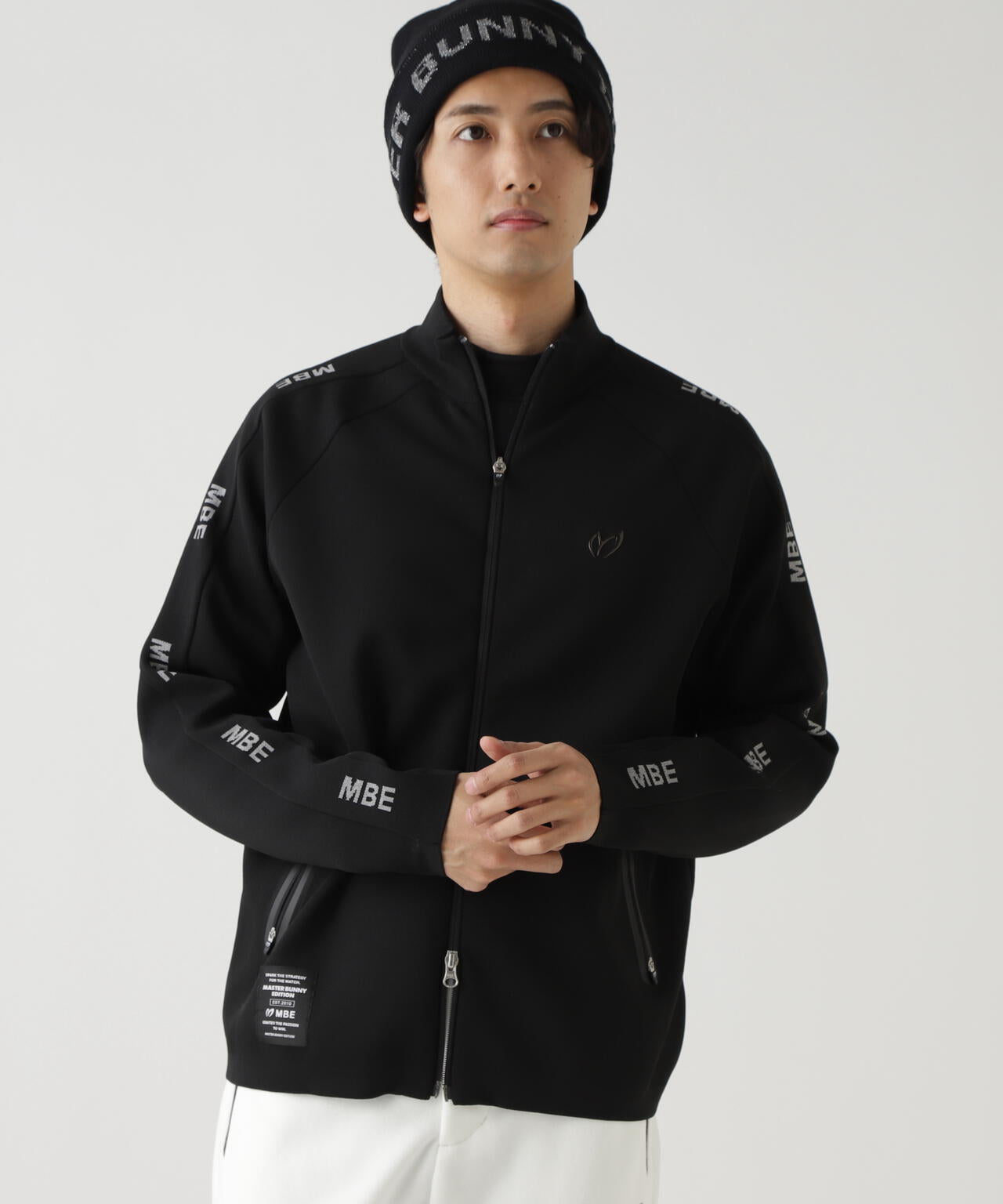 REGENTニットジップアップトラック風ジャケット