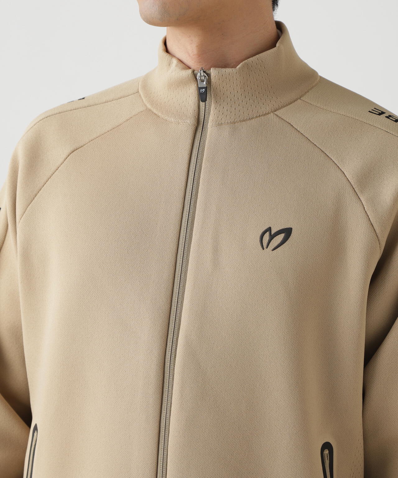 REGENTニットジップアップトラック風ジャケット