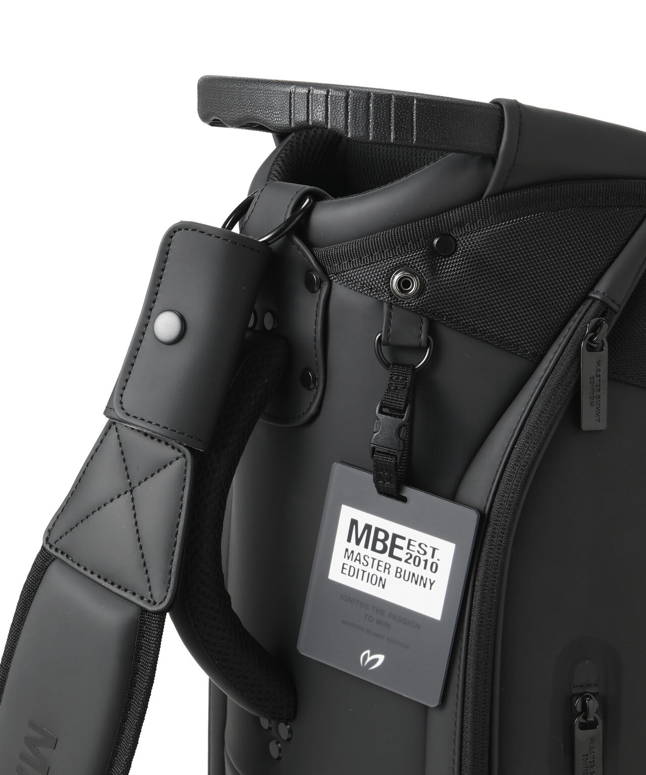 PU×バリスティック自立キャディバッグ (46インチ対応) (UNISEX)